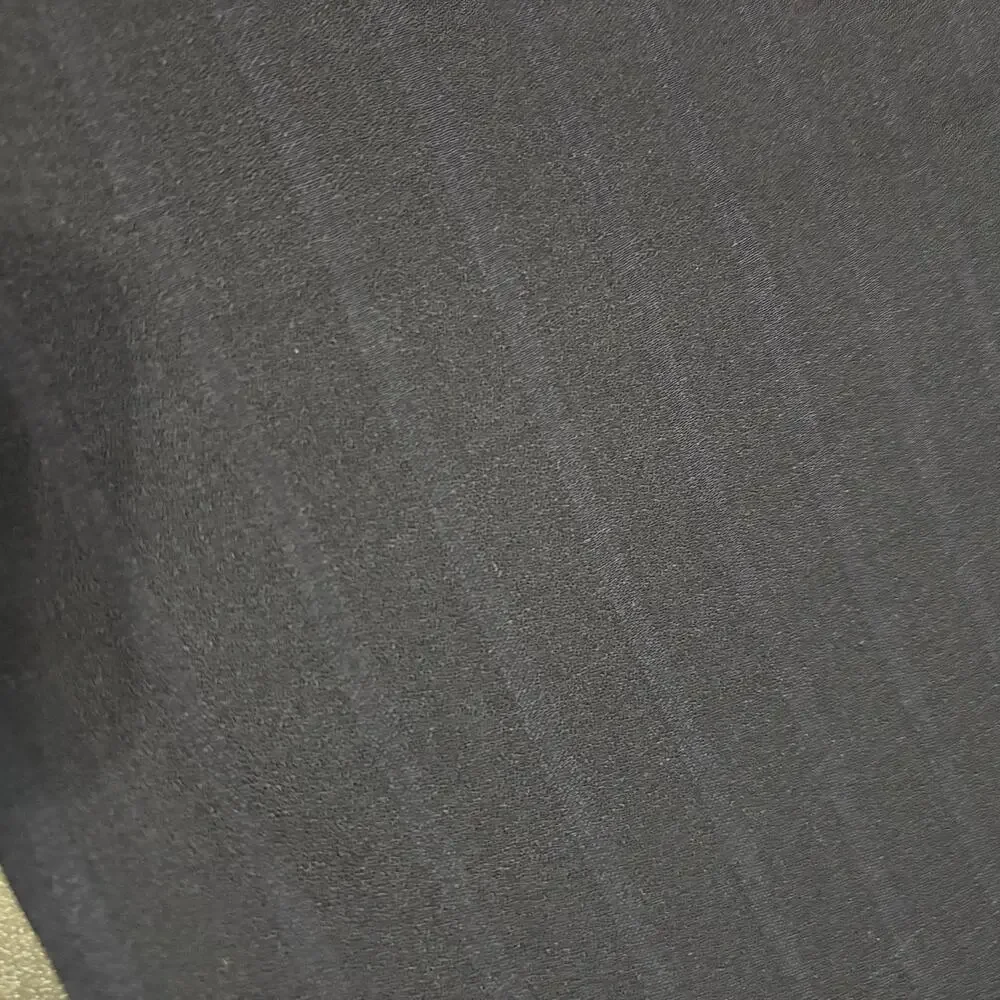 Vintage Navy Blue Pinstripe 100% Wool Crepe Fabric 3 Yards England Suiting